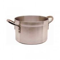 Genware Heavy Duty Stewpan & Lid 20cm 4 Ltr