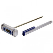 T-shaped catering thermometer with stainless steel probe