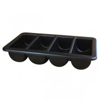Cutlery Tray/Box Full Size Black 13" x 21"