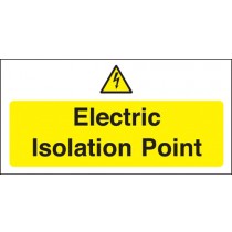 Electric isolation point: Semi-Rigid Notice