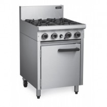 Cobra 600mm Gas Static Oven Range - 4 burner with griddle (not shown)