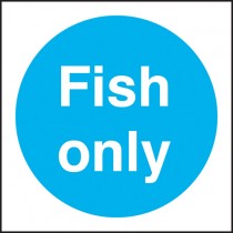 Fish only: Self Adhesive Vinyl Notice