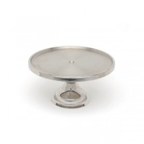Genware Stainless Steel Cake Stand 13"Dia.6 1/2" High