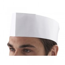 Chefs Disposable Paper Forage Hat (100 PCs)