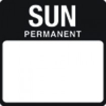 Freezer Labels - Sunday: 500 per roll
