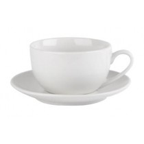 Bowl Shape Cup and Saucer