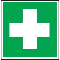 First aid symbol: Self Adhesive Vinyl Notice