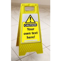 Your own text floor stand