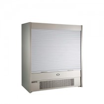 Foster Slim 1800 Multideck with Lockable Roller Shutter. Exceptional capacity, small footprint.