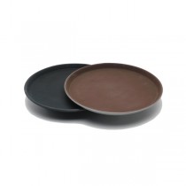 Gen-Grip 14" Round Non-Slip Tray Black