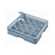 Genware 16 Compartment Glass Rack
