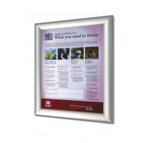 Framed Health & Safety Law Poster.