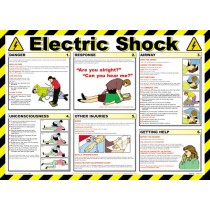 Electric shock poster.