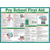 Pre school first aid poster.