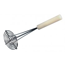 Stainless Steel Round Potato Masher : 5" Dia. / 130mm Dia.
