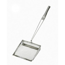 Stainless Steel Chip Shovel 8x8 wire : 8" x 8 / 200mm x 200mm.