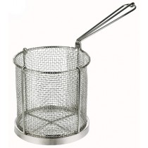 Stainless Steel Spaghetti Basket 1/8" mesh : 6" x 6 / 150mm x 150mm.