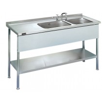 L881LH Single Sink Unit | Left Hand Drainer - 1000mm Wide