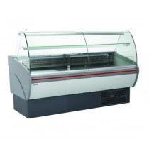 Mafirol EUROMINI1500FV-VCR Serve Over Counter With 2 Doors | Fan Assisted With Curved Glass