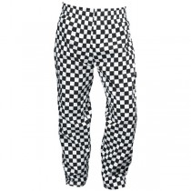 Large Check Black & White Baggies L Size