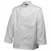 Basic Stud Jacket (Long Sleeve)White L Size
