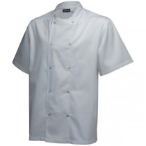 Basic Stud Jacket (Short Sleeve)White x l Size