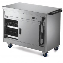 P6P3 Panther 670 Series Plain Top Hot Cupboard | 1.5Kw - 1125mm Wide