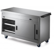 P6P4 Panther 670 Series Plain Top Hot Cupboard | 2.5Kw - 1450mm Wide