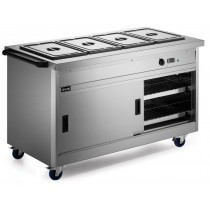 P8B4 Panther 800 Series Hot Cupboard With Bain Marie Tops | 4.9Kw - 4 x 1/1GN