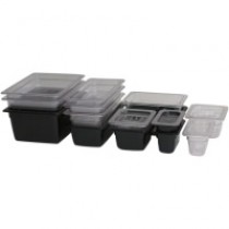 1/6 - Polycarbonate Gastronorm Pan 100mm Clear
