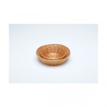 Round Polywicker Basket 7"Dia. x 2" Deep