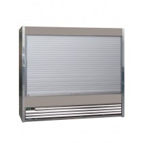 Frost-Tech Tiered Display - Stainless Steel with Shutter