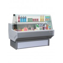 Blizzard Serve Over Display Counter with Under Storage