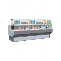Blizzard Serve Over Display Counter with Under Storage