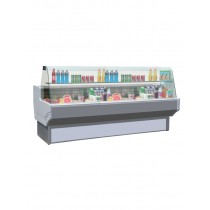 Blizzard Serve Over Display Counter with Under Storage