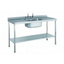 Single Bowl Double Drainer 
