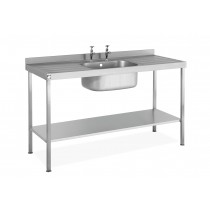 Single Bowl Double Drainer 