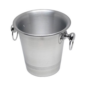 Aluminium Wine Bucket With Ring Handles 3.25 Ltr.