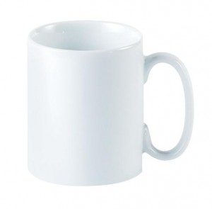 Porcelite Straight Sided Mug