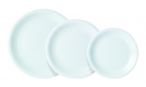Porcelite Narrow Rim Plate