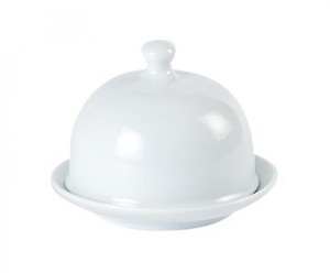Creations Round Covered Butter Dish