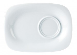 Porcelite Rectangular Gourmet Plate