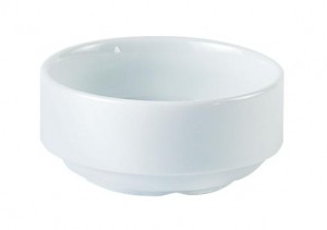 Porcelite UnHandled Soup Cup