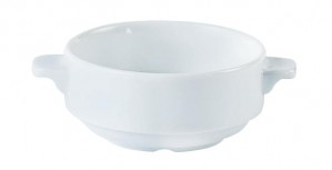Porcelite Lugged Soup Cup