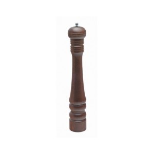 Heavy Wood Pepper Mill 9"