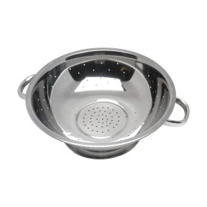 Economy Stainless Steel Colander 16" Tube Hdl
