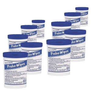 Mini probe wipes x 10 tubs (700)
