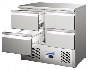 Blizzard Compact counter with Drawers