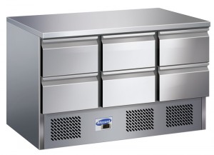 Blizzard Compact counter with Drawers