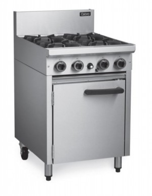Cobra 600mm Gas Static Oven Range - 4 Burner
